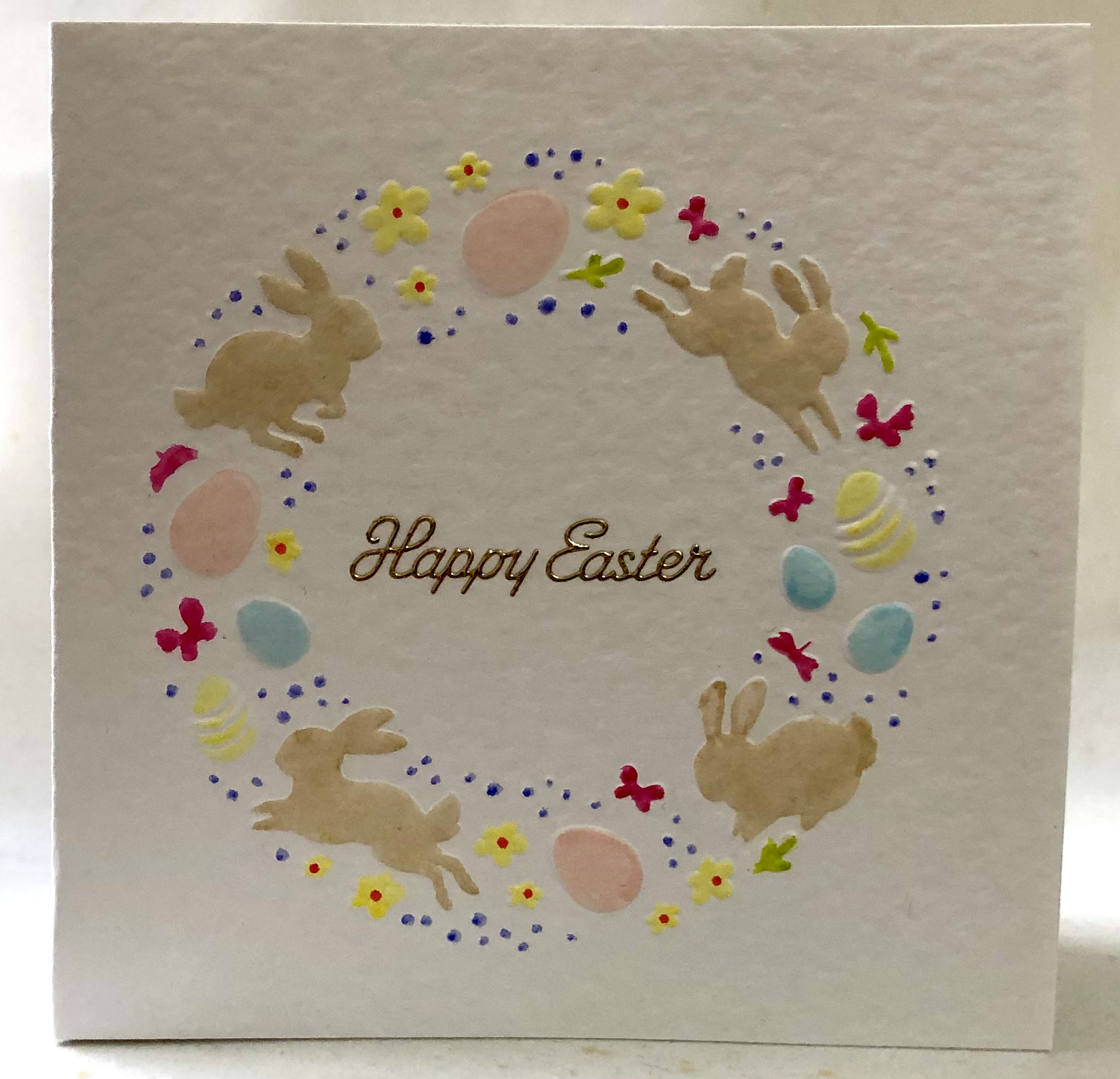 Easter Wreath Card - Image 1