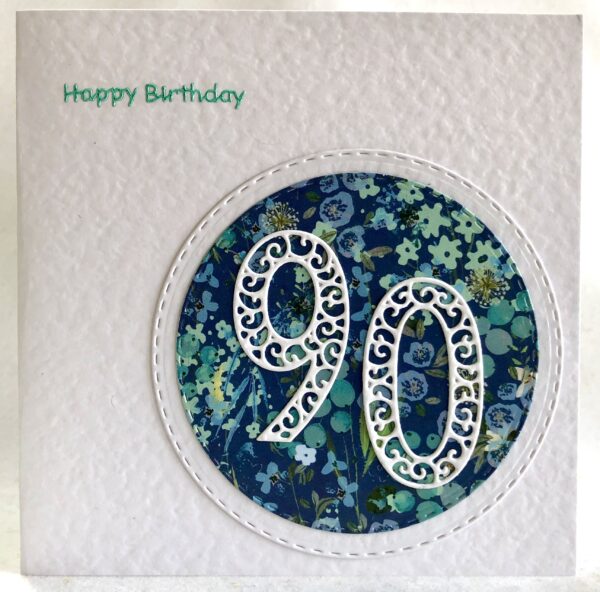 90th Birthday Card