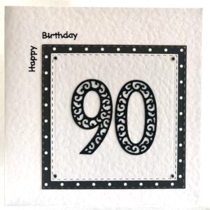90th Birthday Card