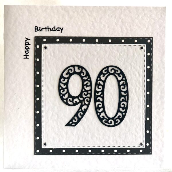 90th Birthday Card