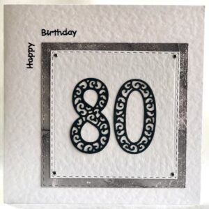 80th Birthday Card