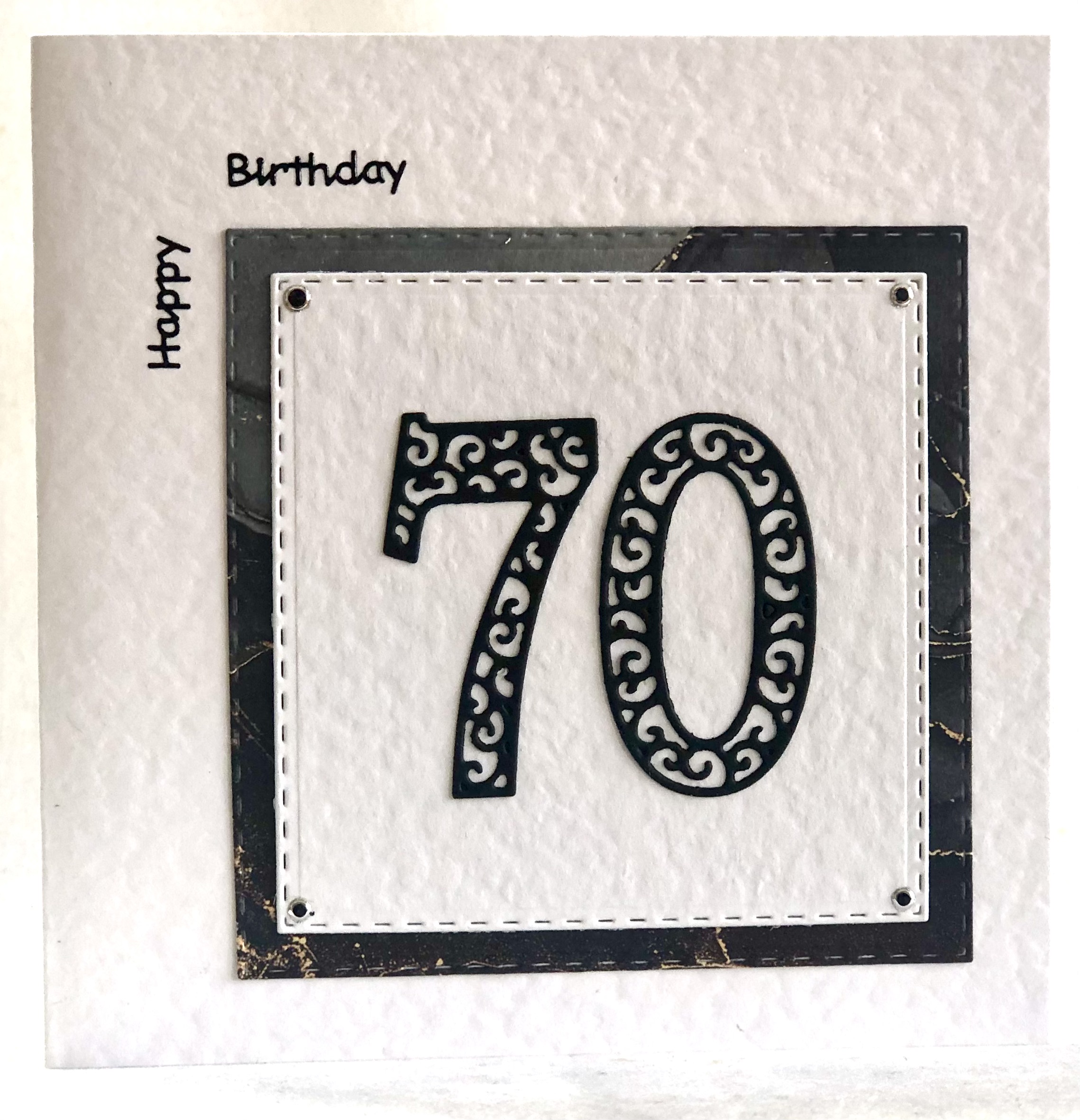 70th Birthday Card - Image 1