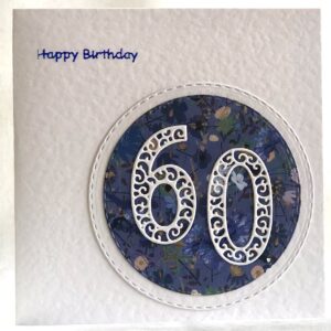 60th Birthday Card
