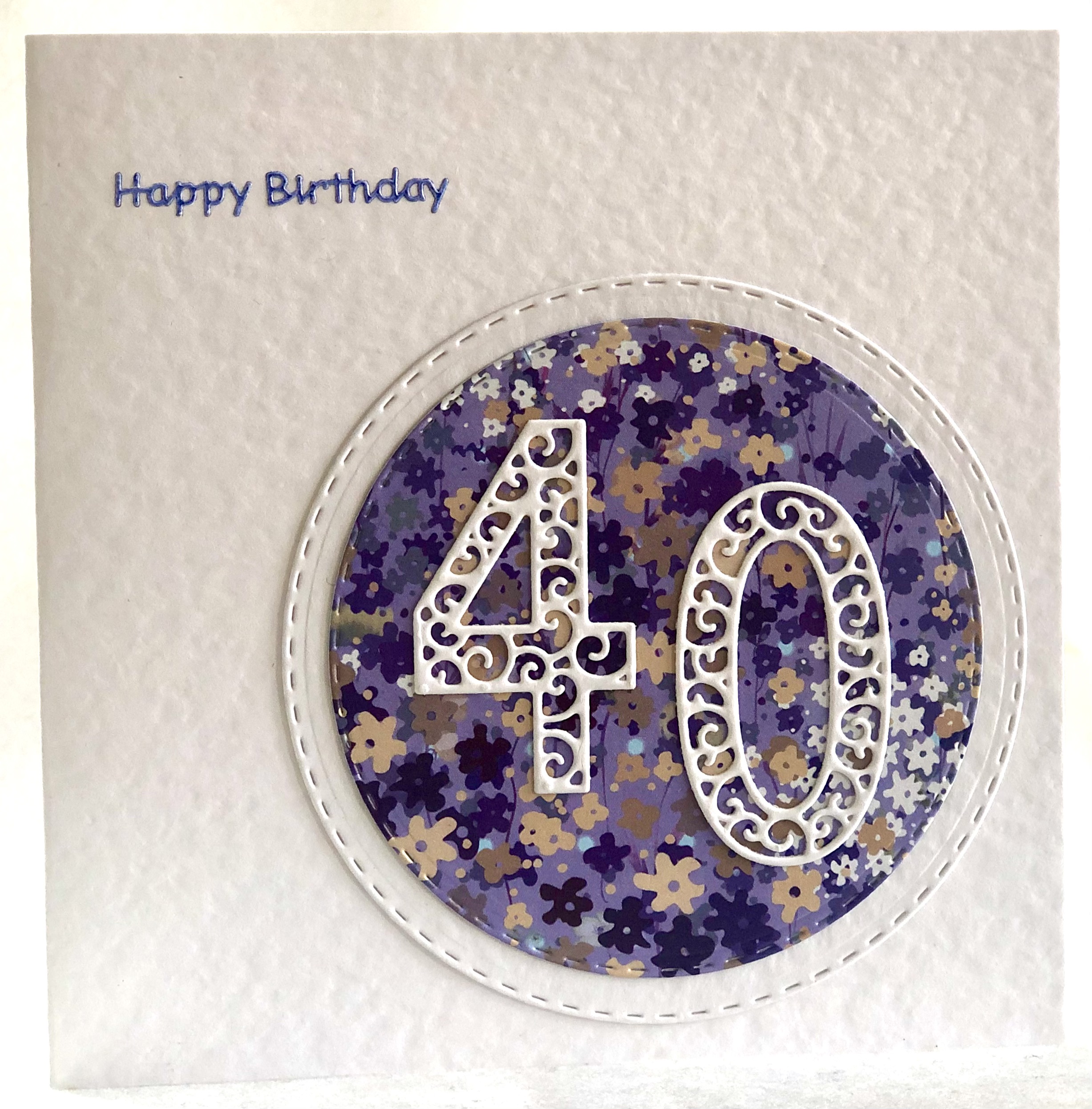 40th Birthday Card - Image 1