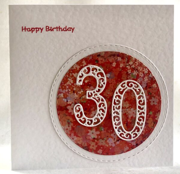 30th Birthday Card