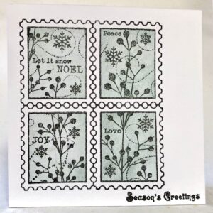 Winter Postage Card