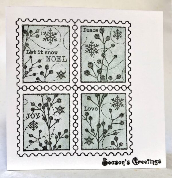 Winter Postage Card