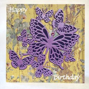Butterfly Garden Card