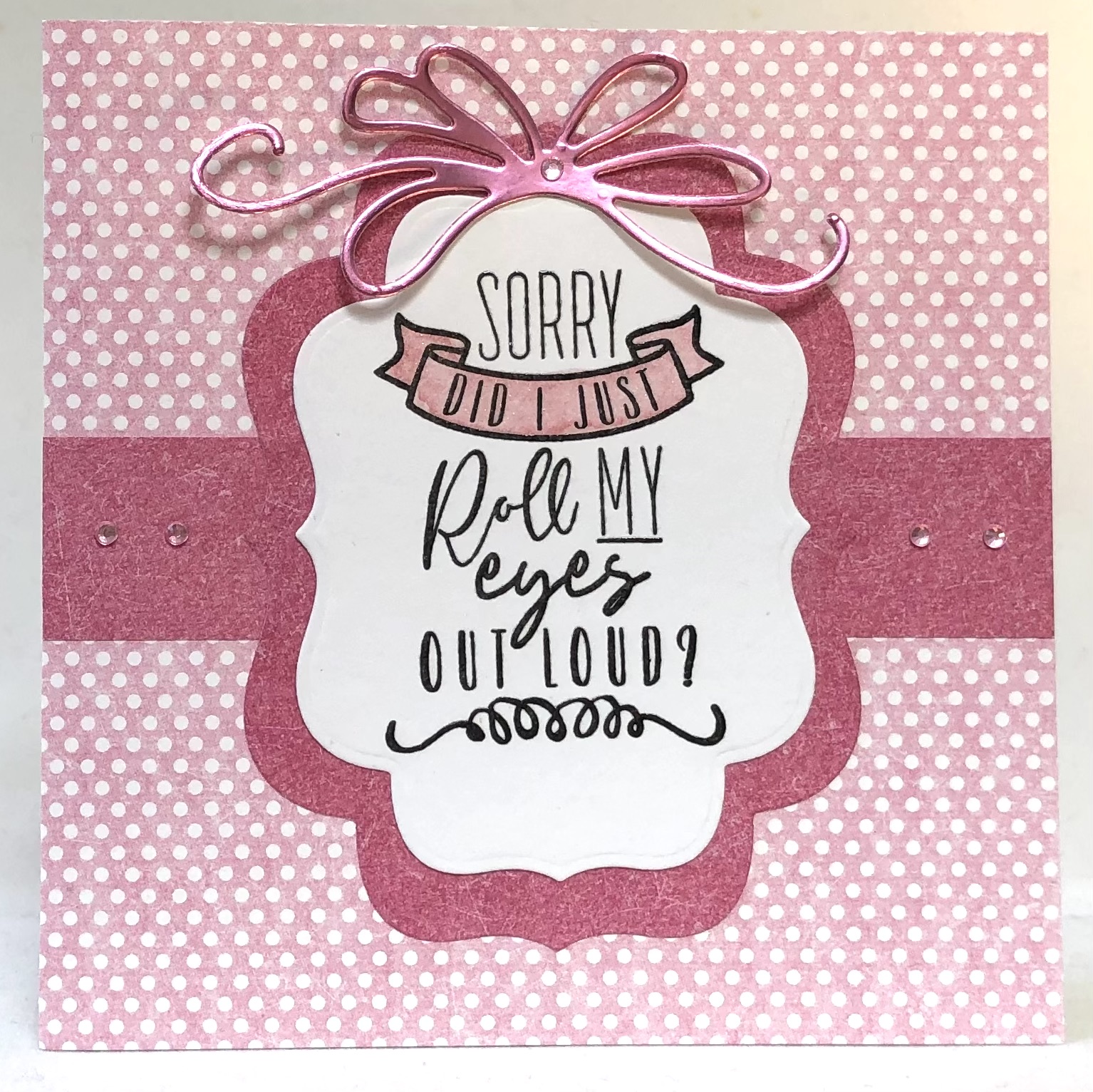 Roll My Eyes Card - Image 1