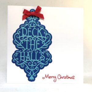 Deck The Halls Card