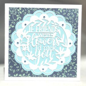 If Friends Were Flowers Card