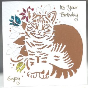 Kitty Kat Card