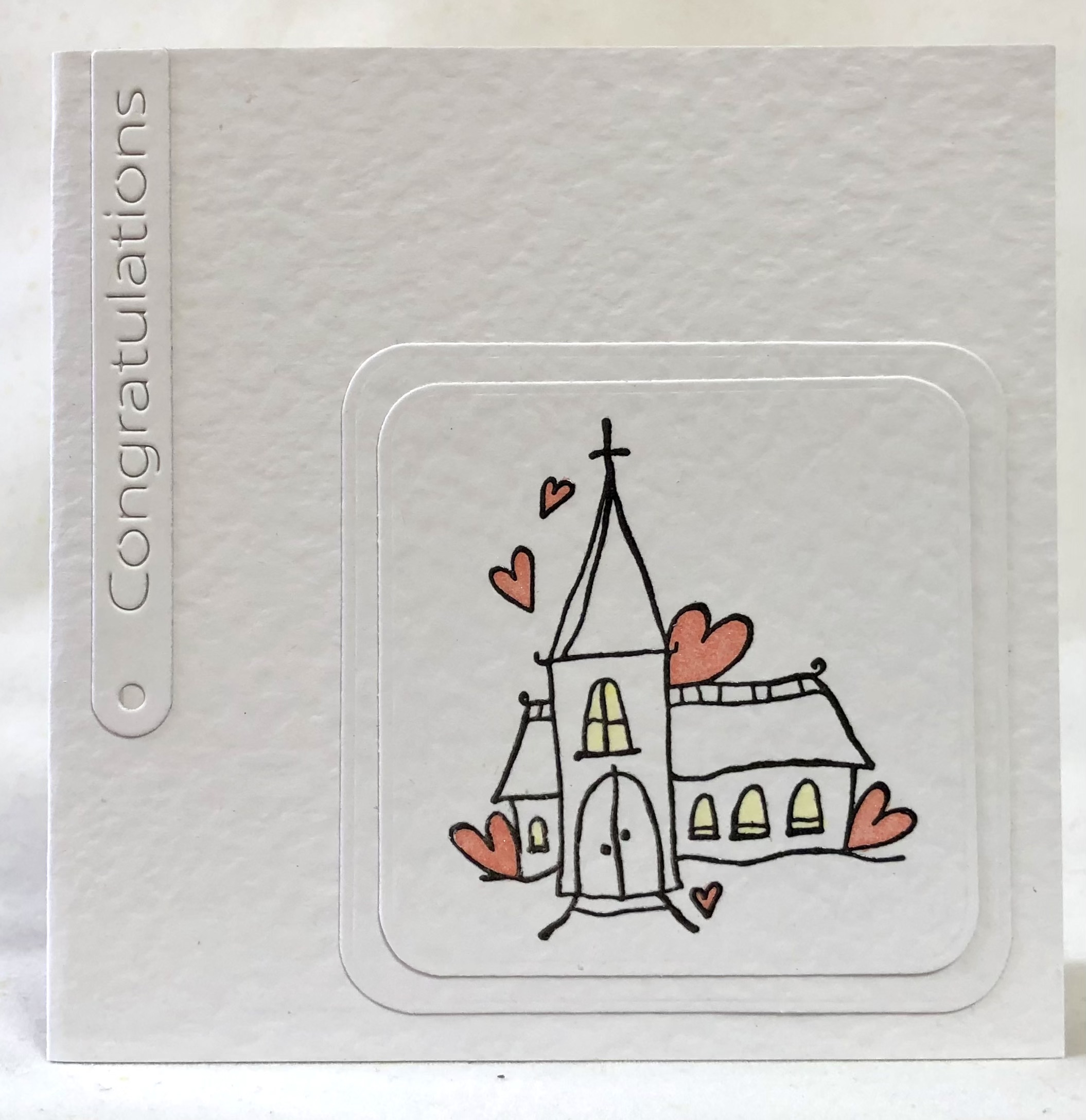 Wedding Church Card - Image 1