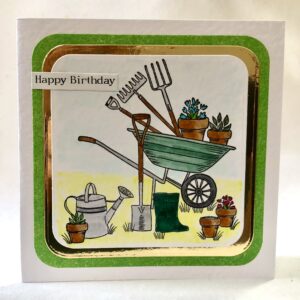 Garden Time Card