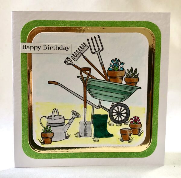 Garden Time Card