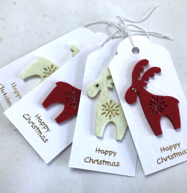 Reindeer Christmas Gift Tags