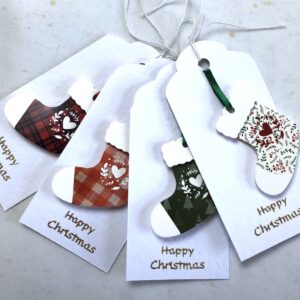 Stocking Christmas Gift Tags