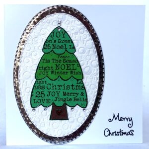 Christmas Tree Wishes Card