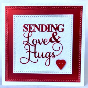 Sending Love And Hugs Card