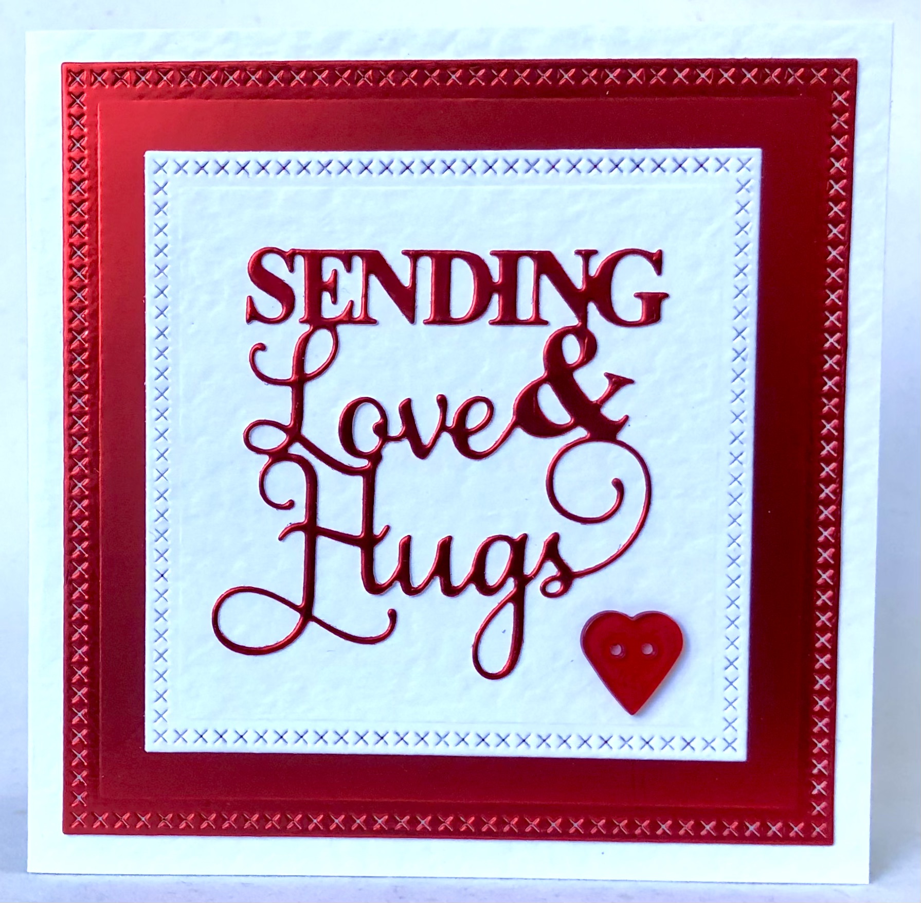 Sending Love And Hugs Card - Image 1