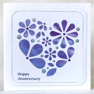 Heart Of Daisies Card