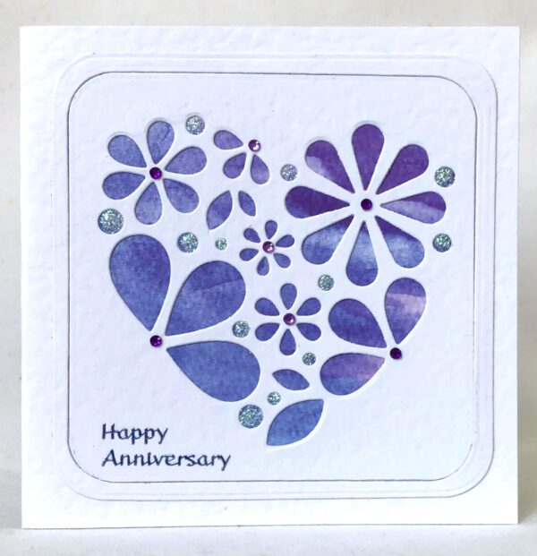 Heart Of Daisies Card