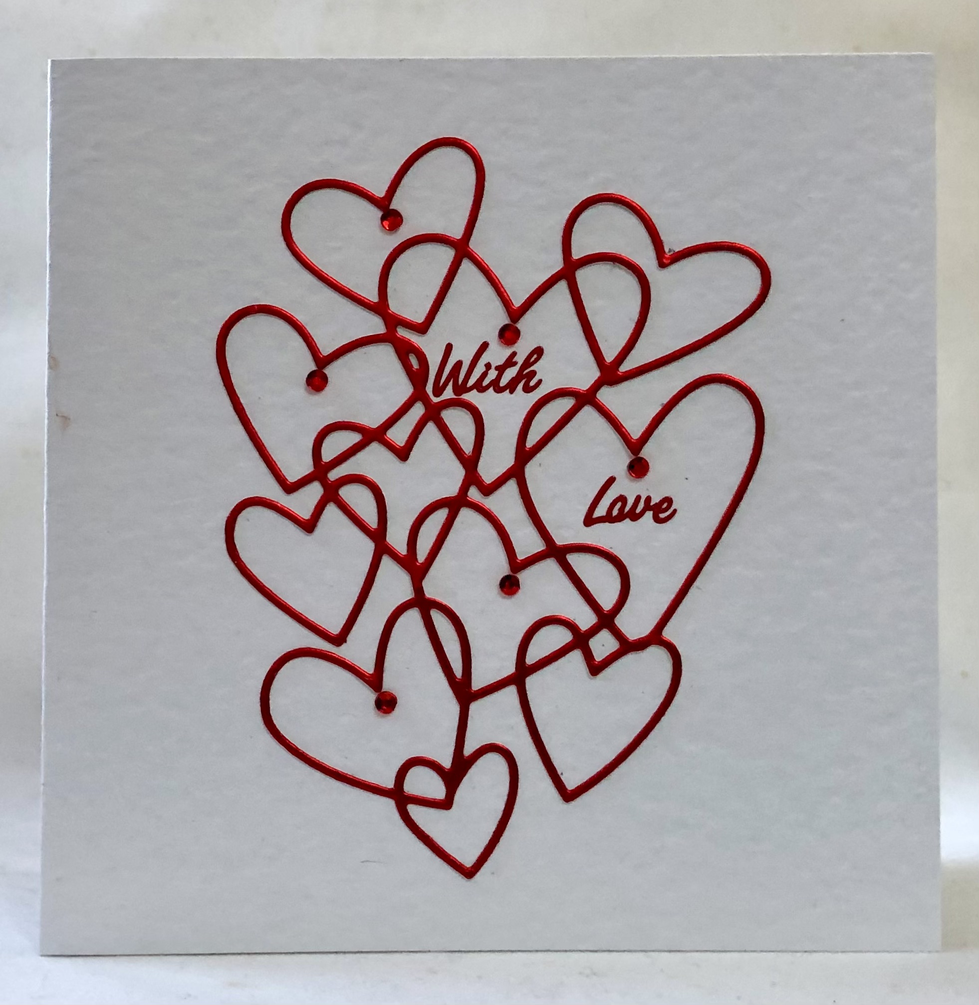 Love Hearts Card - Image 1