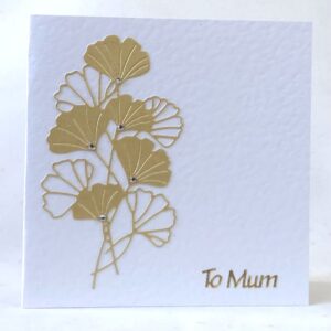 Ginkgo Leaf Mother’s Day Card