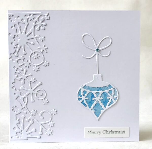 Snowy Decoration Card