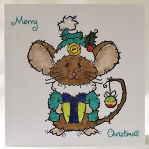 Christmas Mouse Card