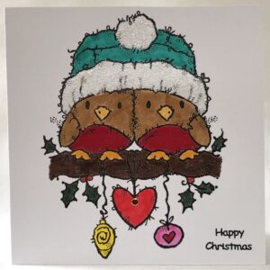 Christmas Robins Card