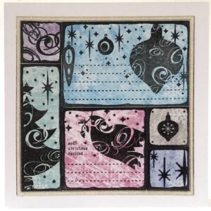 Patchwork Christmas Card