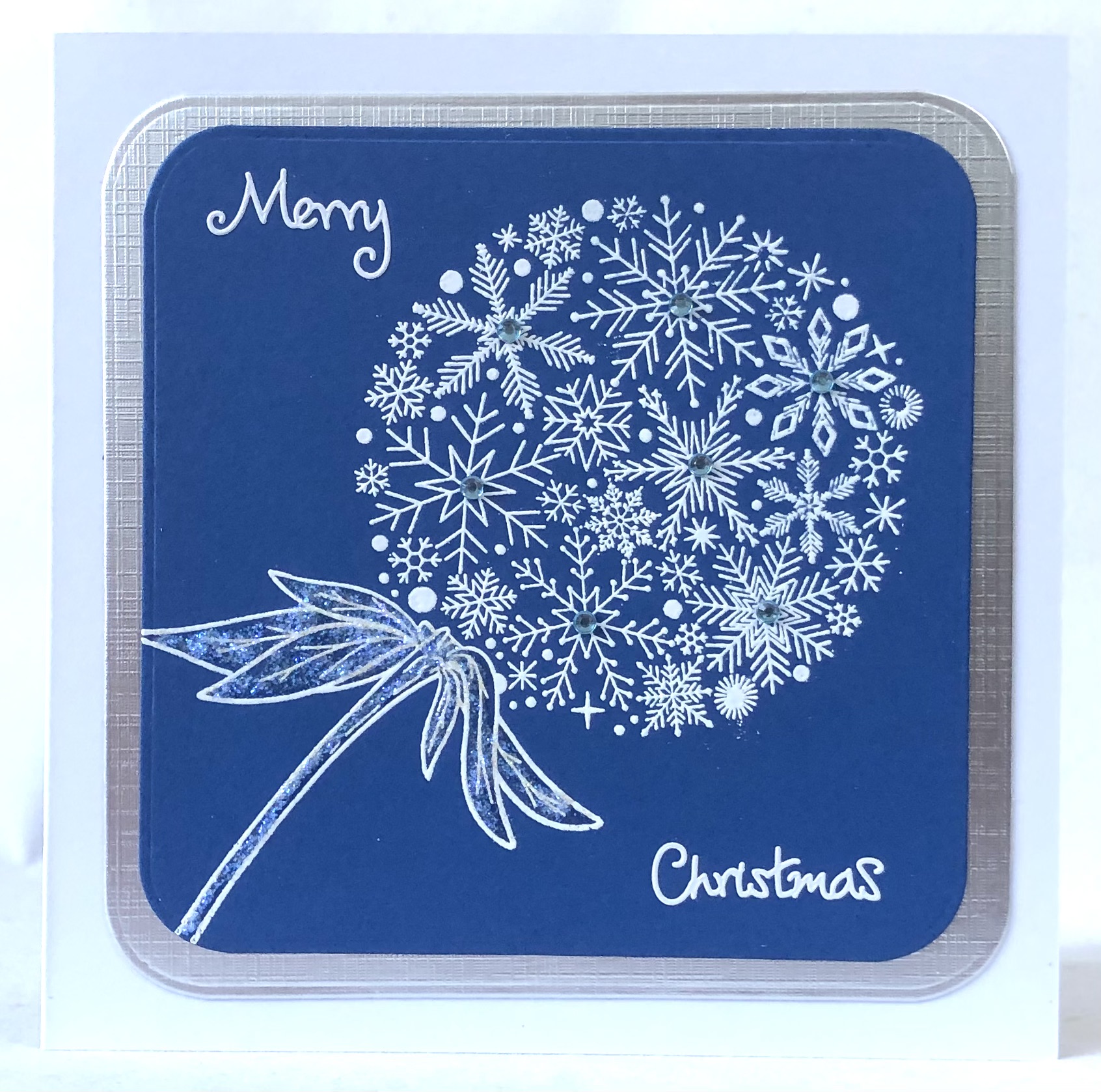 Christmas Bloom Card - Image 1
