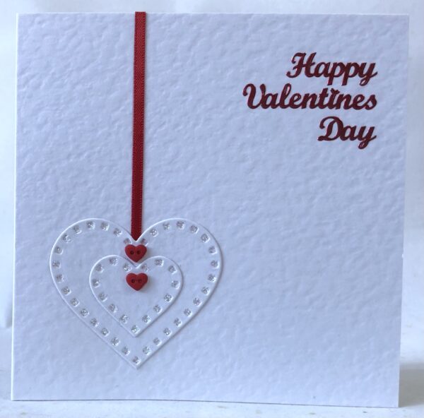 Two Hearts As One Card