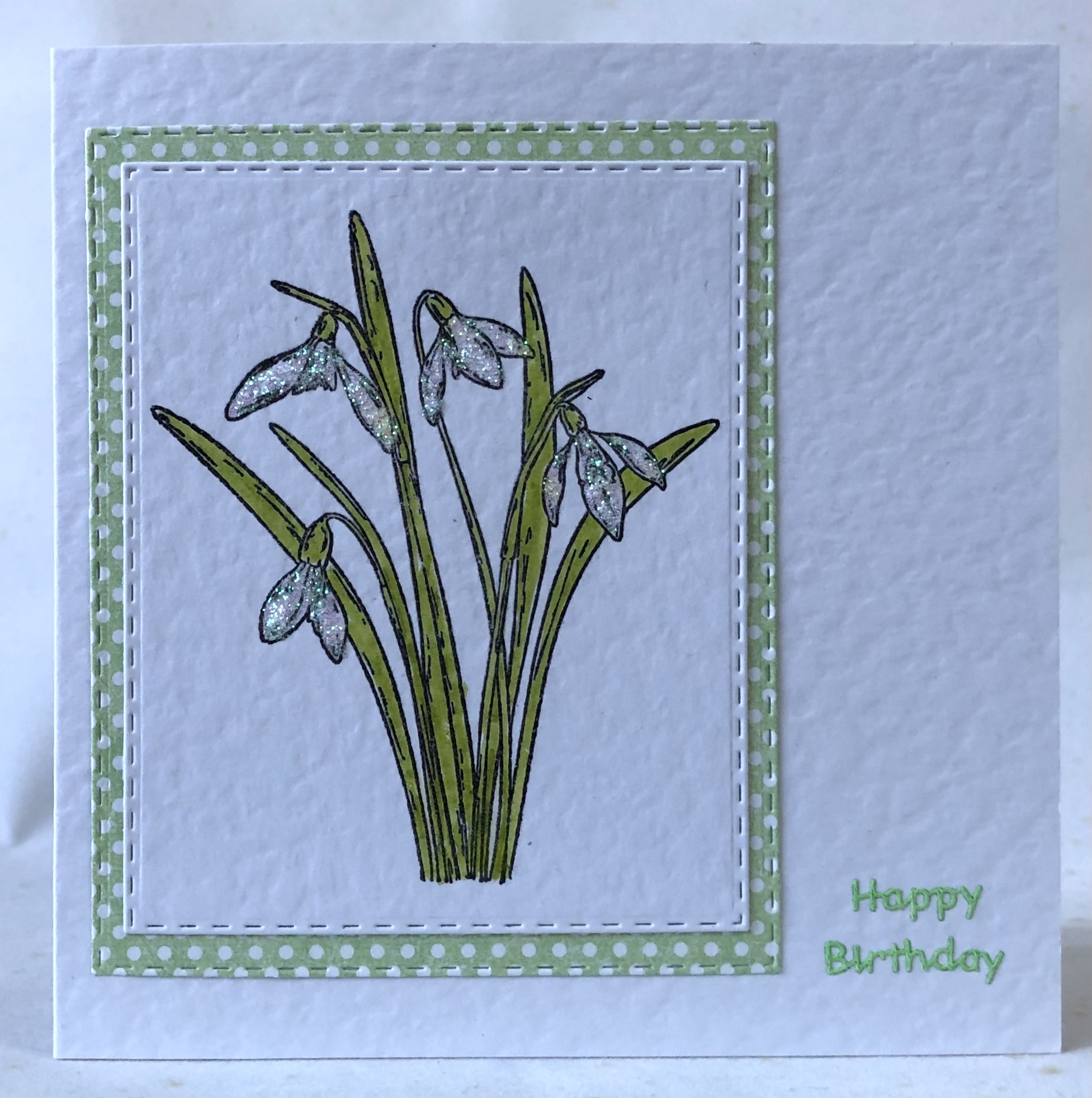 Snowdrops Card - Image 1