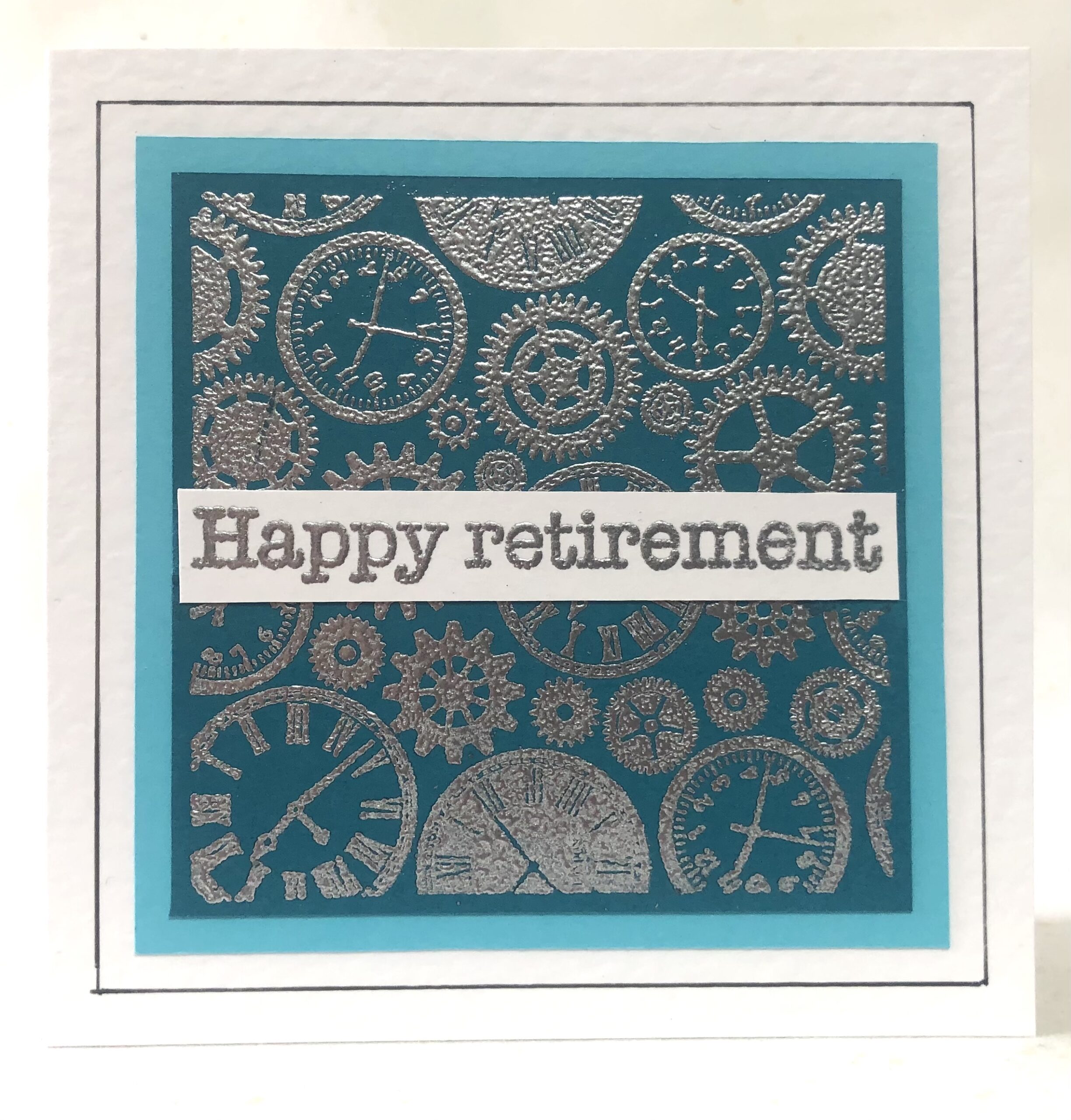 Time To Retire Card - Image 1