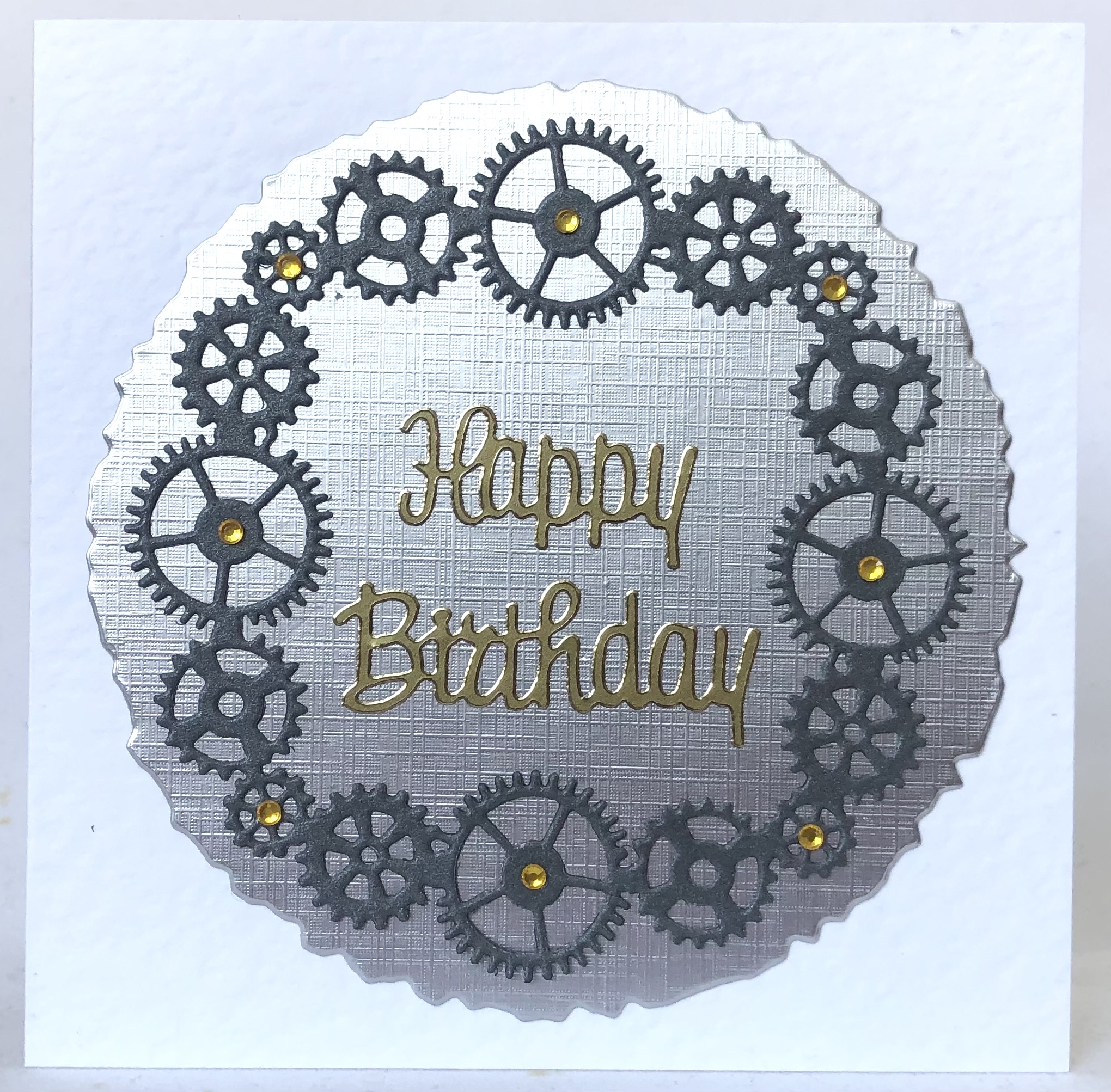 Cogs Birthday Card - Image 1
