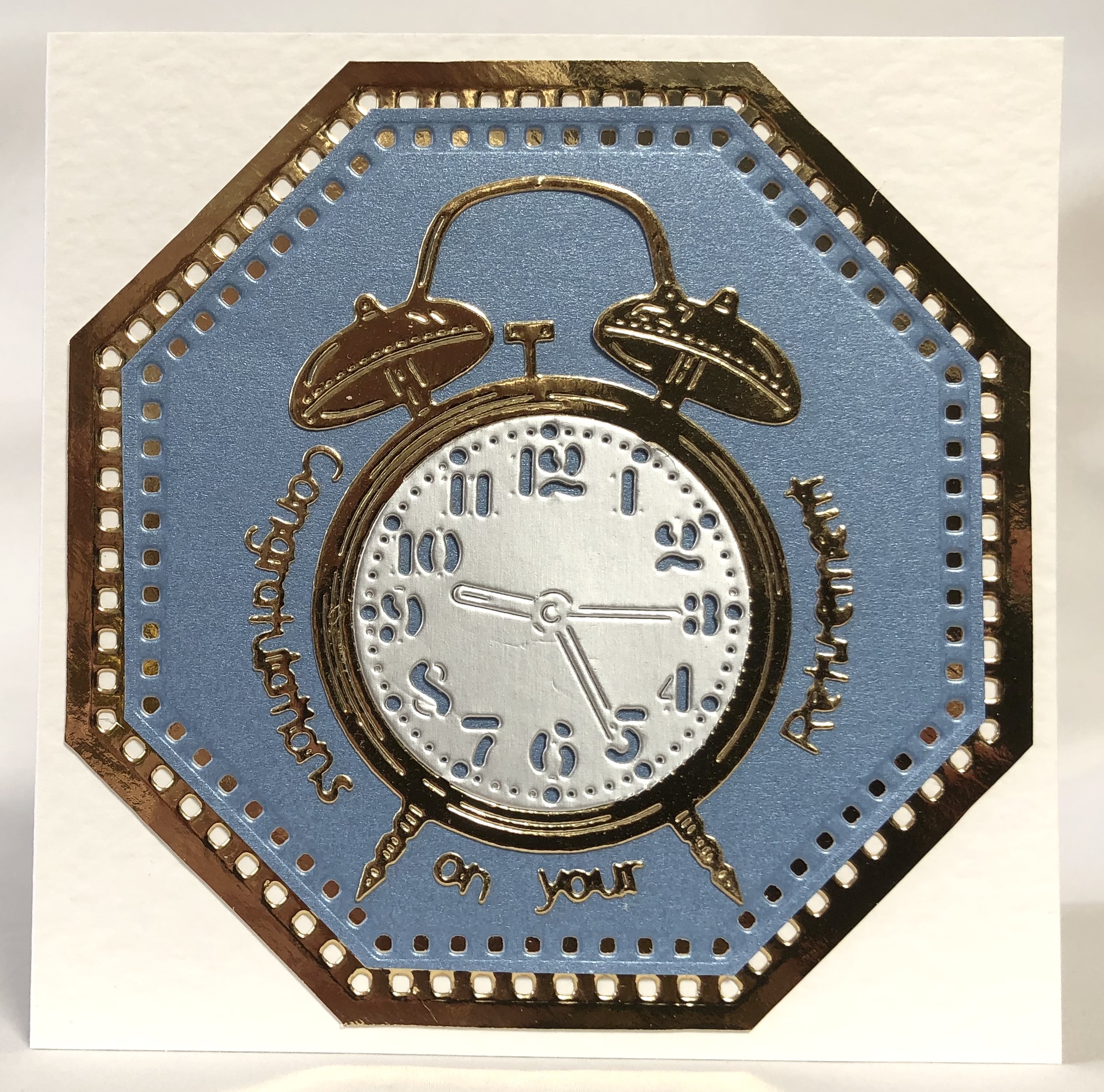 Retirement Time Card - Image 1