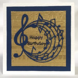 Music Birthday Card