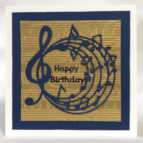 Music Birthday Card