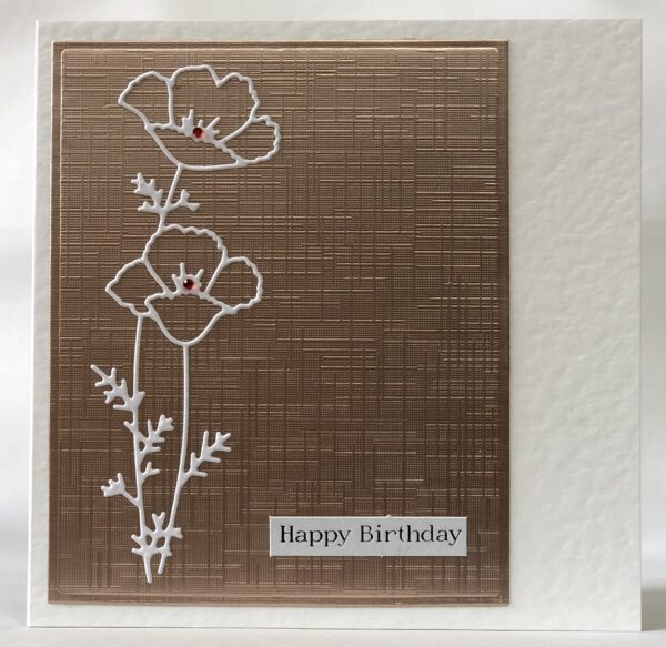 Sweet Poppies Card