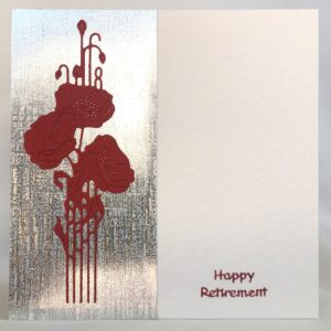 Deco Poppies Card