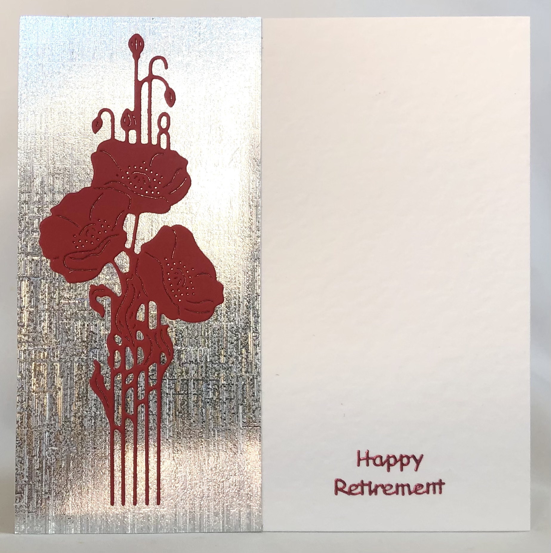 Deco Poppies Card - Image 1