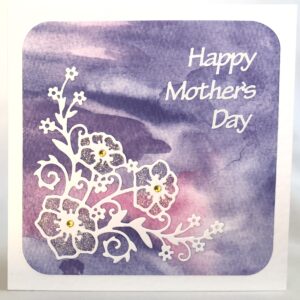 Corner Flowers Card