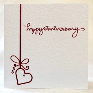 Heart On A String Card