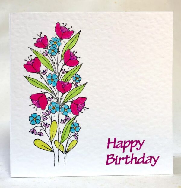 Pretty Posy Card