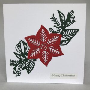 Poinsettia Card