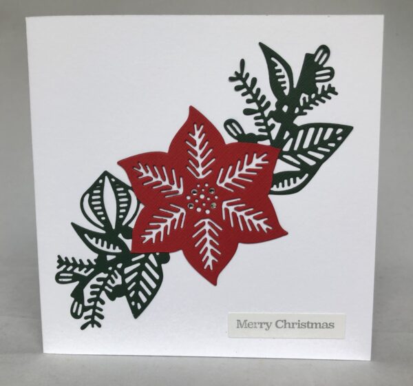 Poinsettia Card