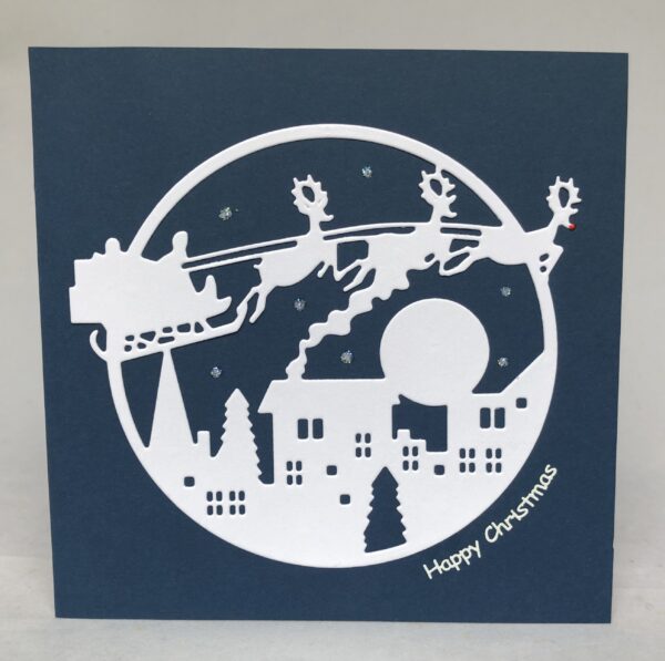 Santa’s Sleigh Card