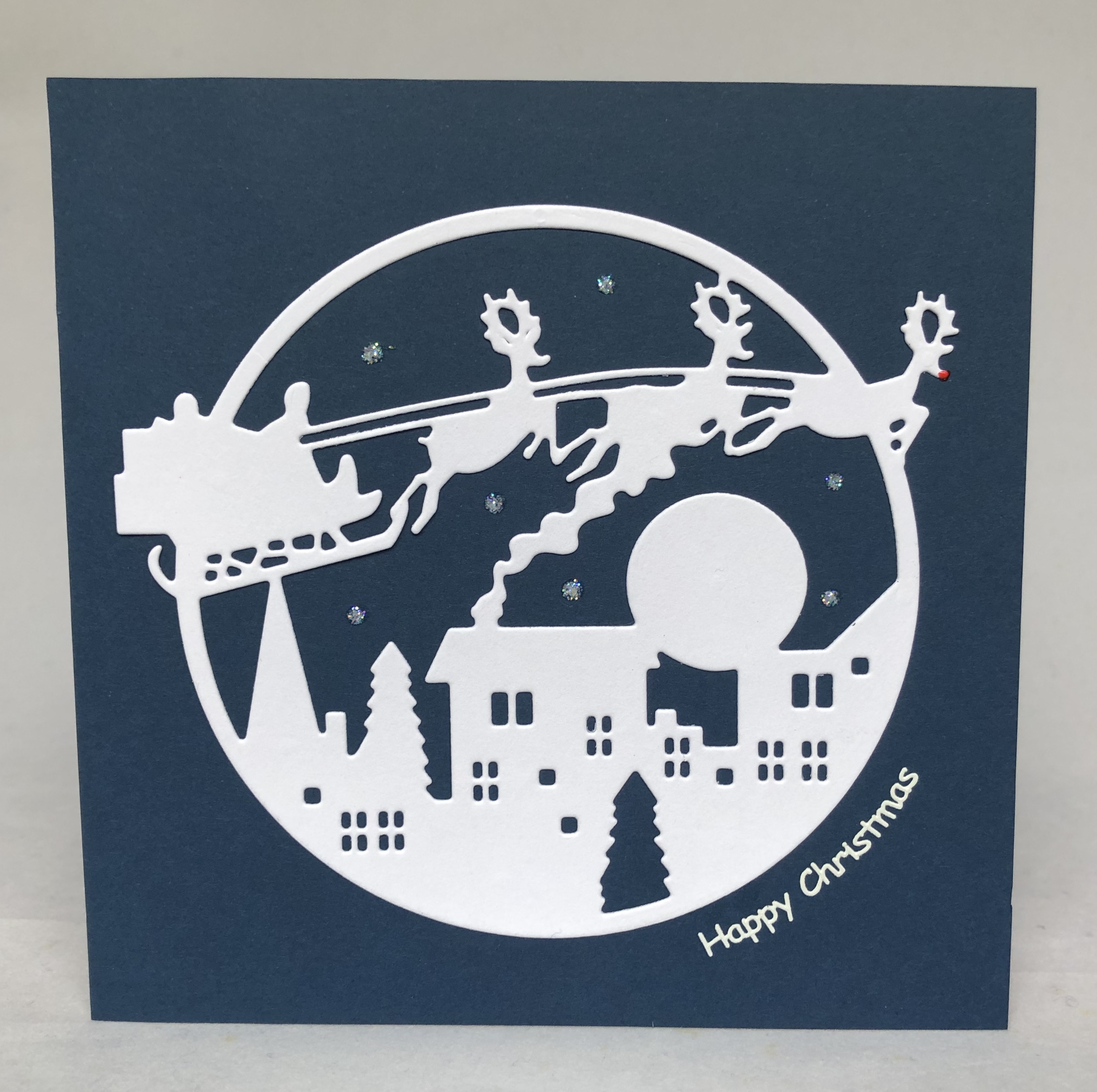 Santa’s Sleigh Card - Image 1